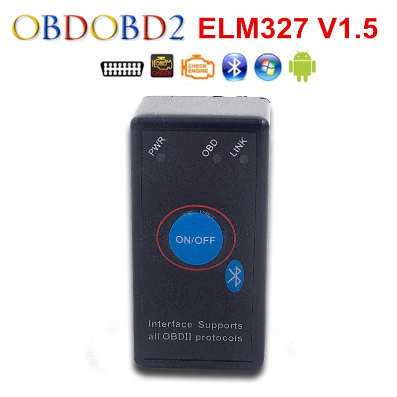 ̴ ELM327  V1.5  ġ Symbian/ȵ̵/ OBD2/OBDII  ĳʿ ۵  